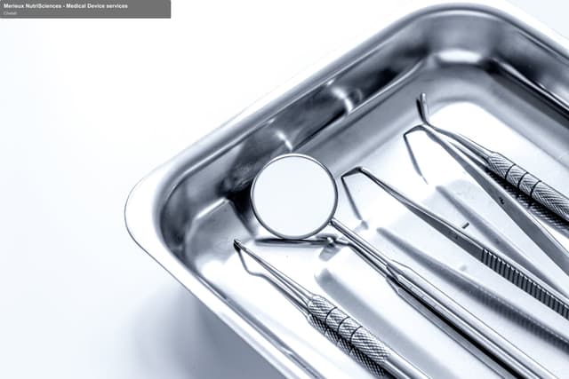 Chelab sell "Merieux NutriSciences - Medical Device services"