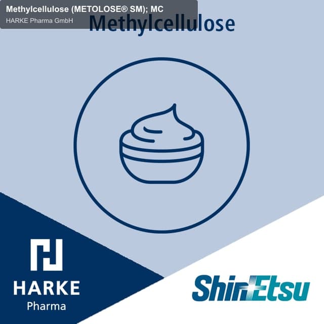 HARKE Pharma GmbH sell "Methylcellulose (METOLOSE® SM); MC"