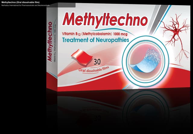 Nerhadou International for Pharmaceuticals and Neutraceuticals sell "Methyltechno (Oral dissolvable film)"