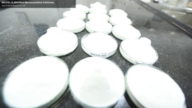 Ankit Pulps & Boards Pvt. Ltd. sell "MICCEL-S (Silicified Microcrystalline Cellulose)"