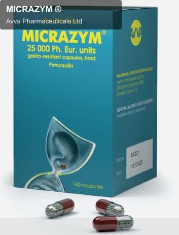 Avva Pharmaceuticals Ltd sell "MICRAZYM ®"