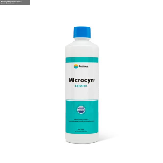 Sonoma Pharmaceuticals sell "Microcyn Irrigation Solution"