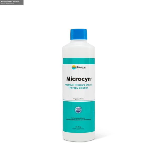 Sonoma Pharmaceuticals sell "Microcyn NPWT Solution"