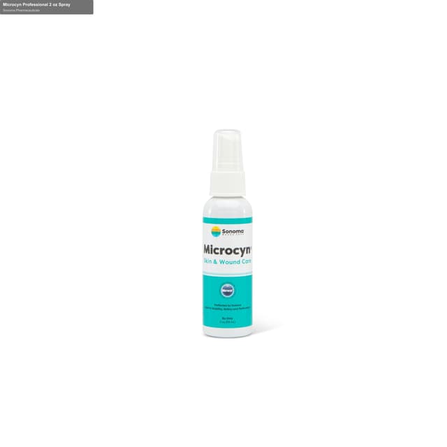 Sonoma Pharmaceuticals sell "Microcyn Professional 2 oz Spray"