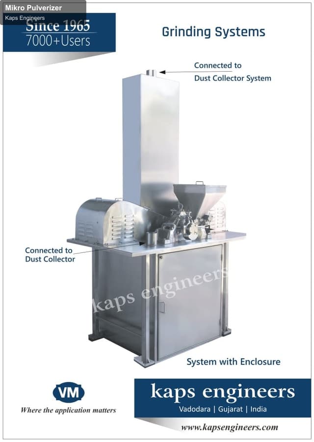 Kaps Engineers sell "Mikro Pulverizer"