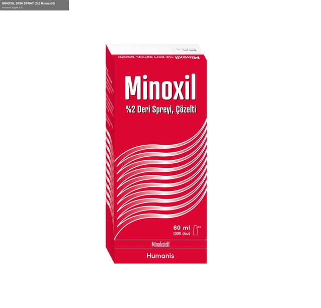 Humanis Saglik A.S. sell "MINOXIL SKIN SPRAY (%2 Minoxidil)"