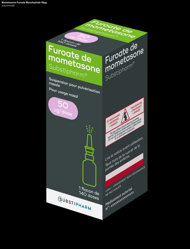 SUBSTIPHARM sell "Mometasone Furoate Monohydrate 50µg"