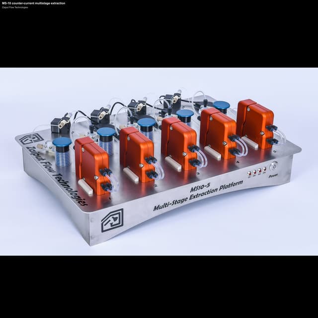Zaiput Flow Technologies sell "MS-10 counter-current multistage extraction"