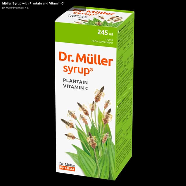 Dr. Müller Pharma s. r. o. sell "Müller Syrup with Plantain and Vitamin C"