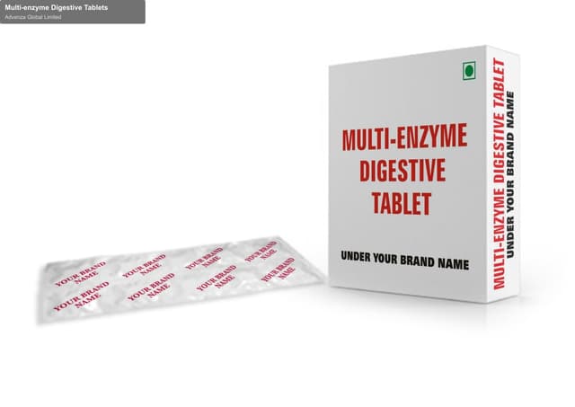 Advenza Global Limited sell "Multi-enzyme Digestive Tablets"