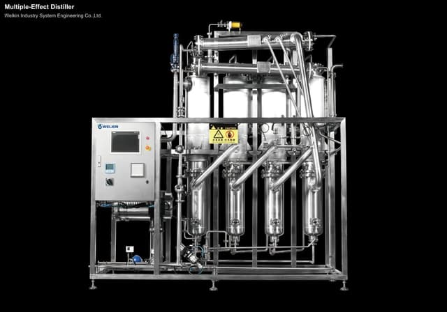 Welkin Industry System Engineering Co.,Ltd. sell "Multiple-Effect Distiller"