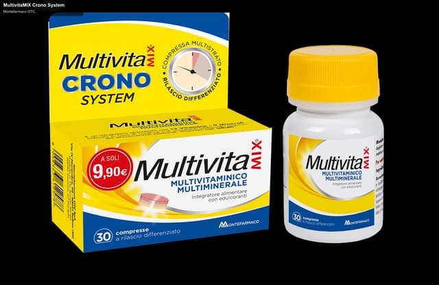 Montefarmaco OTC sell "MultivitaMIX Crono System"