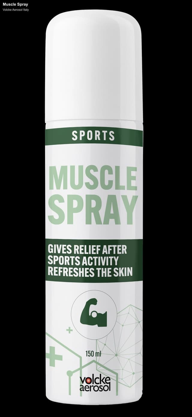 Volcke Aerosol Italy sell "Muscle Spray"