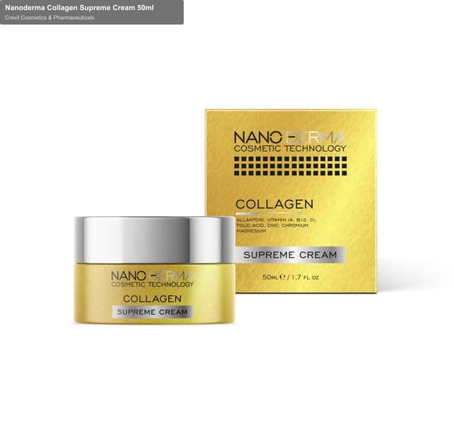 Crevil Cosmetics & Pharmaceuticals sell "Nanoderma Collagen Supreme Cream 50ml"