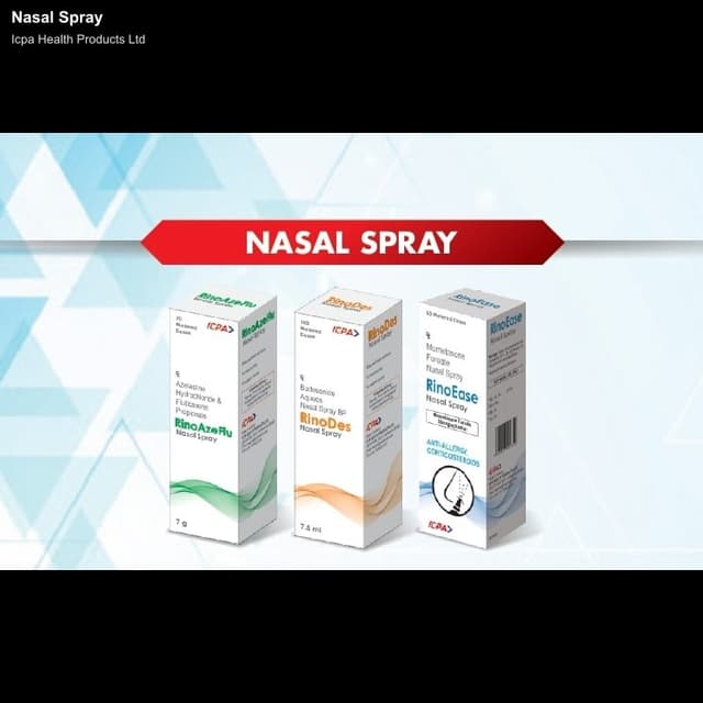Icpa Health Products Ltd sell "Nasal Spray"