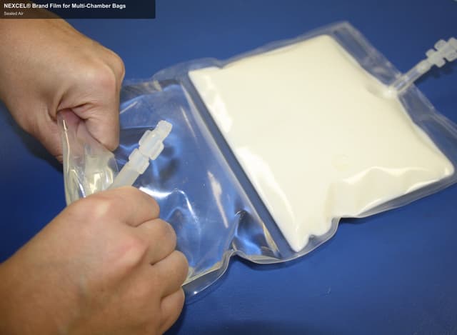 Sealed Air sell "NEXCEL® Brand Film for Multi-Chamber Bags"