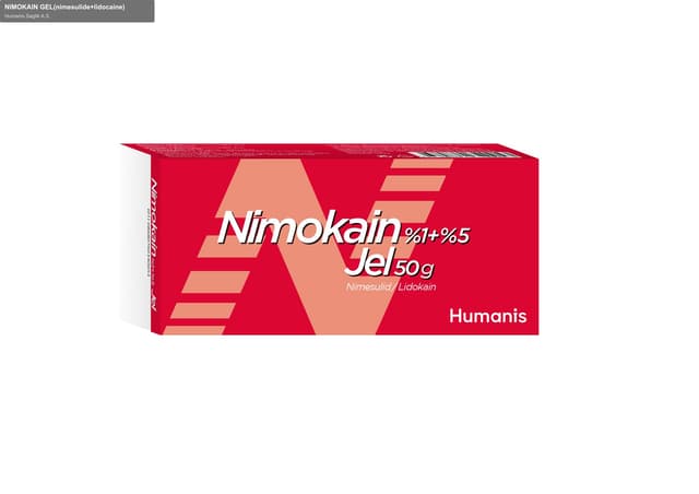 Humanis Saglik A.S. sell "NIMOKAIN GEL(nimesulide+lidocaine)"
