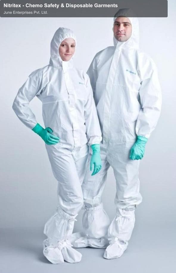 June Enterprises Pvt. Ltd. sell "Nitritex - Chemo Safety & Disposable Garments"