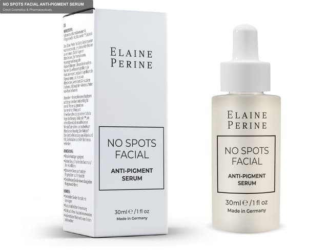 Crevil Cosmetics & Pharmaceuticals sell "NO SPOTS FACIAL ANTI-PIGMENT SERUM"