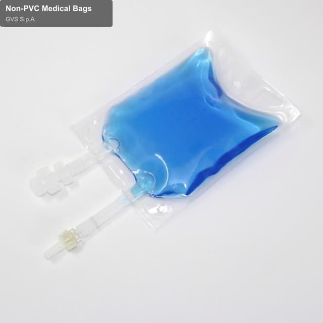 GVS S.p.A sell "Non-PVC Medical Bags"