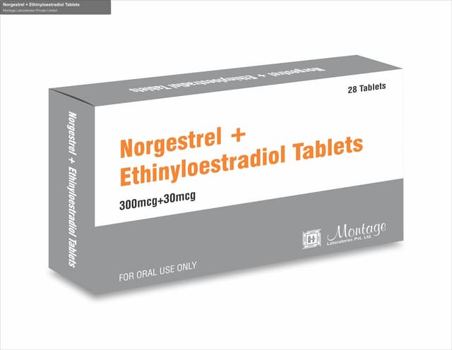 Montage Laboratories Private Limited sell "Norgestrel + Ethinyloestradiol Tablets"