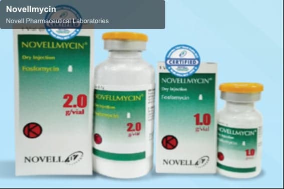Novell Pharmaceutical Laboratories sell "Novellmycin"