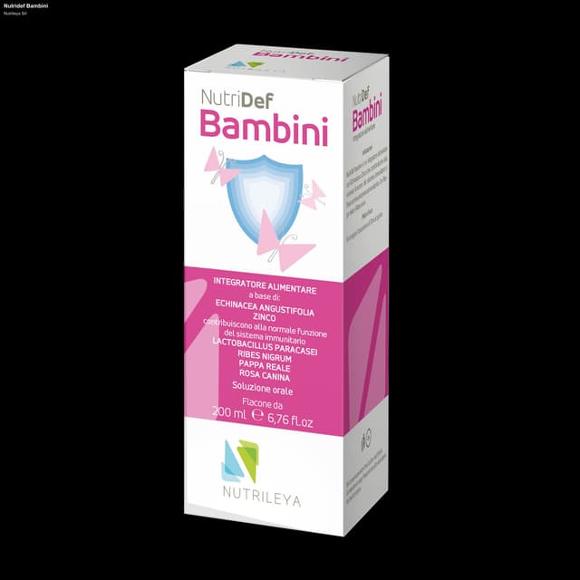 Nutrileya Srl sell "Nutridef Bambini"