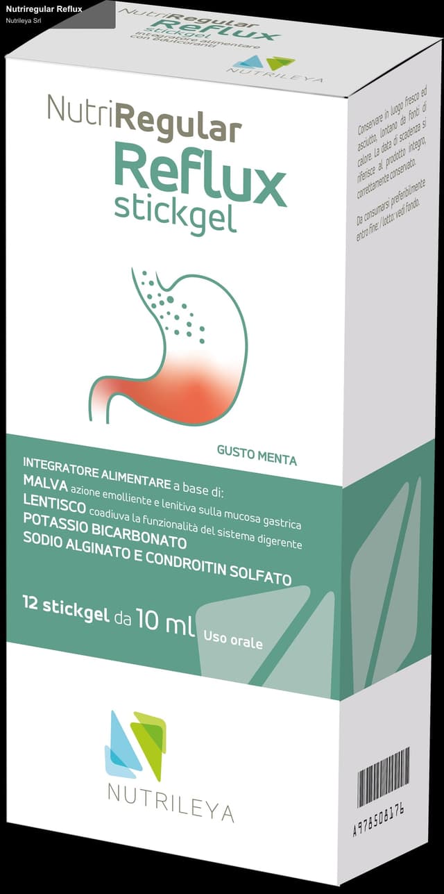 Nutrileya Srl sell "Nutriregular Reflux"
