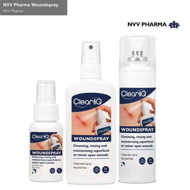 NVV Pharma sell "NVV Pharma Woundspray"