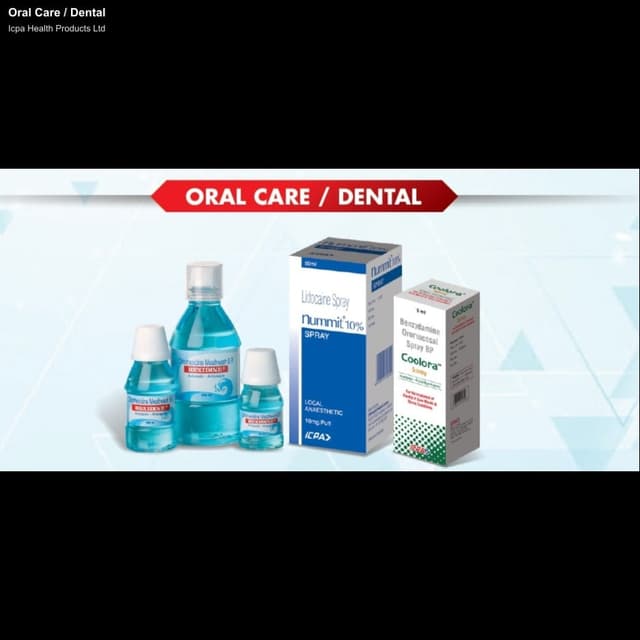 Icpa Health Products Ltd sell "Oral Care / Dental"