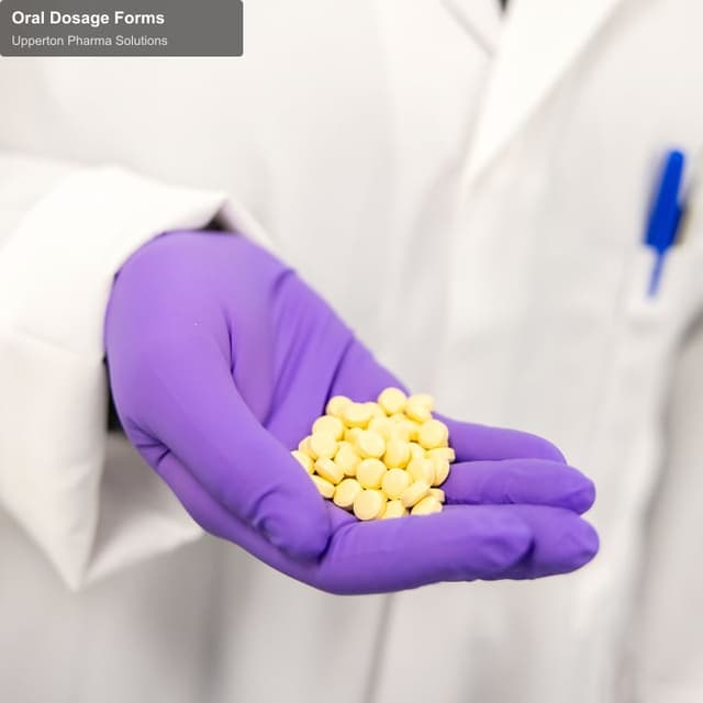 Upperton Pharma Solutions sell "Oral Dosage Forms"