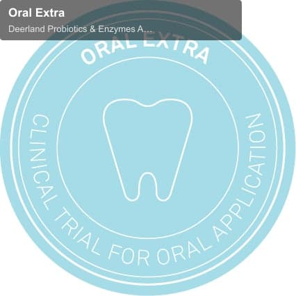 Deerland Probiotics & Enzymes A/S sell "Oral Extra"