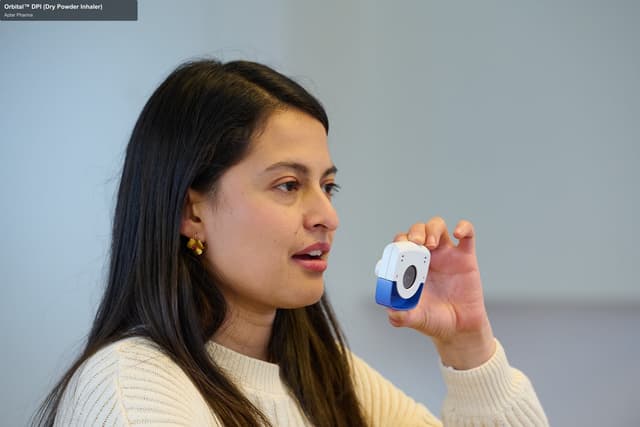 Aptar Pharma sell "Orbital™ DPI (Dry Powder Inhaler)"