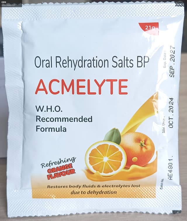 Acme Lifetech LLP sell "ORS"