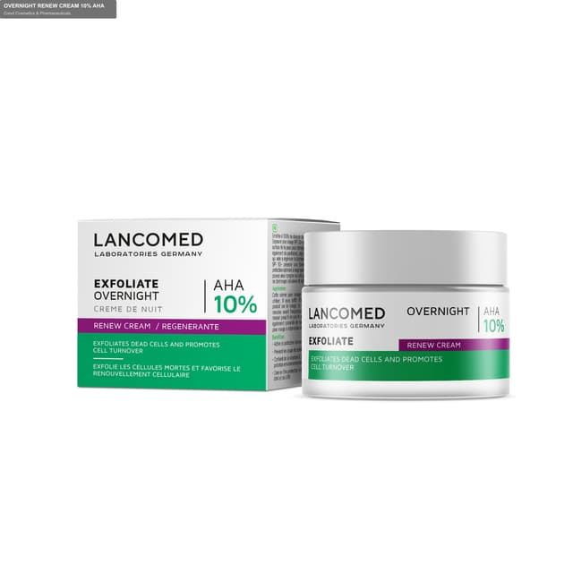Crevil Cosmetics & Pharmaceuticals sell "OVERNIGHT RENEW CREAM 10% AHA"