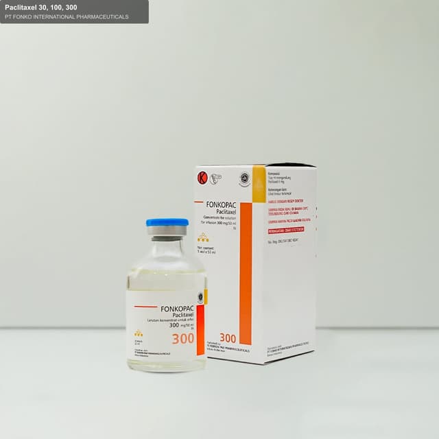 PT FONKO INTERNATIONAL PHARMACEUTICALS sell "Paclitaxel 30, 100, 300"