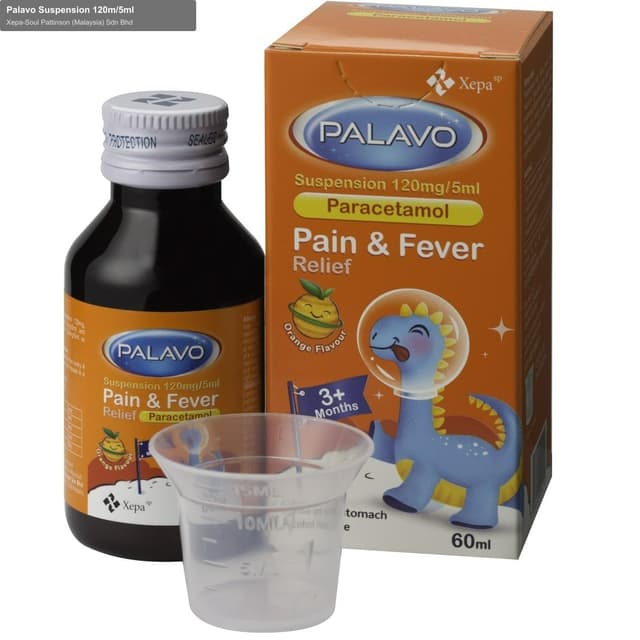 Xepa-Soul Pattinson (Malaysia) Sdn Bhd sell "Palavo Suspension 120m/5ml"