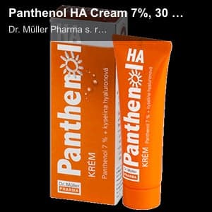 Dr. Müller Pharma s. r. o. sell "Panthenol HA Cream 7%, 30 ml"