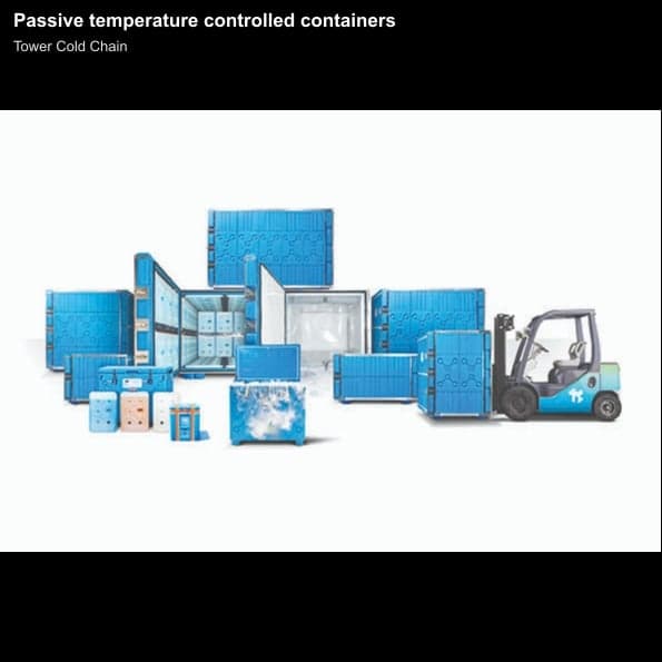 Tower Cold Chain sell "Passive temperature controlled containers"