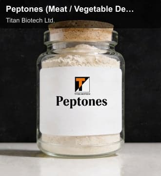 Titan Biotech Ltd. sell "Peptones (Meat / Vegetable Derived)"