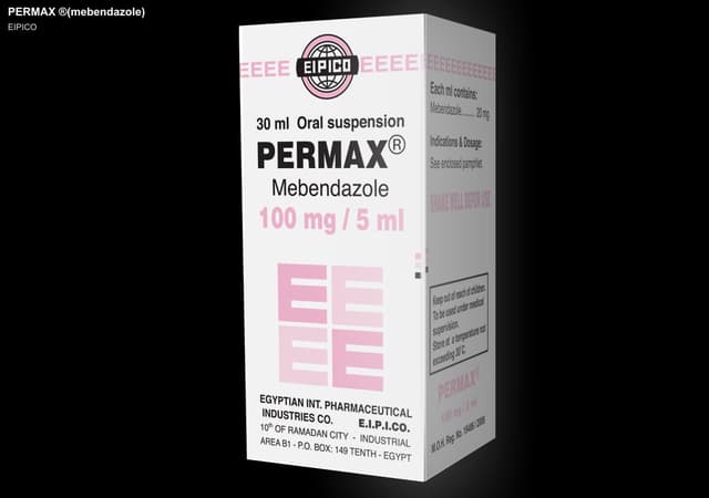 EIPICO sell "PERMAX ®(mebendazole)"