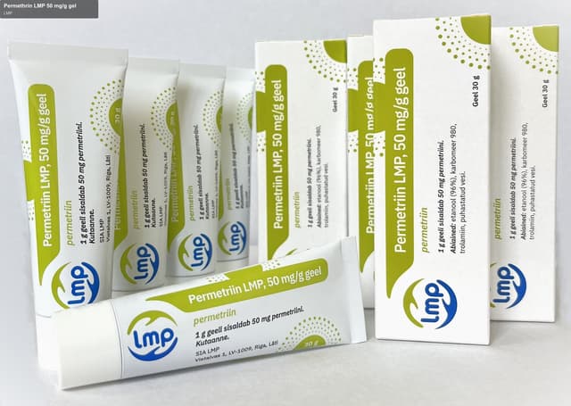 LMP sell "Permethrin LMP 50 mg/g gel"