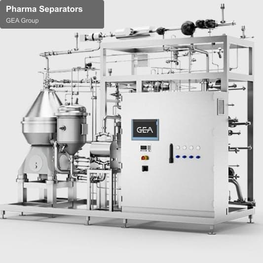 GEA Group sell "Pharma Separators"