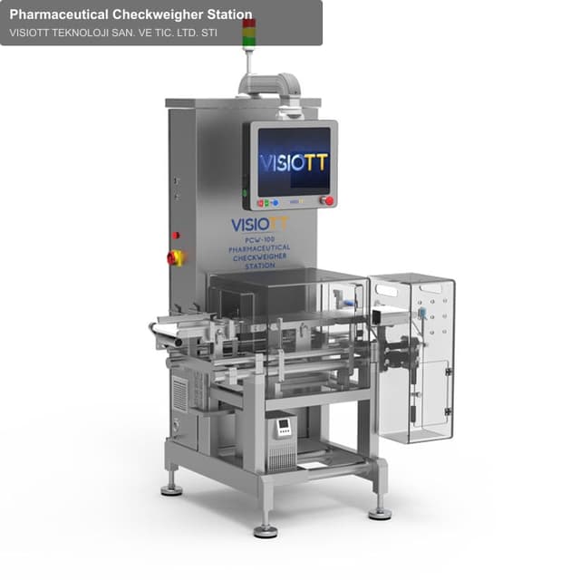 VISIOTT TEKNOLOJI SAN. VE TIC. LTD. STI sell "Pharmaceutical Checkweigher Station"