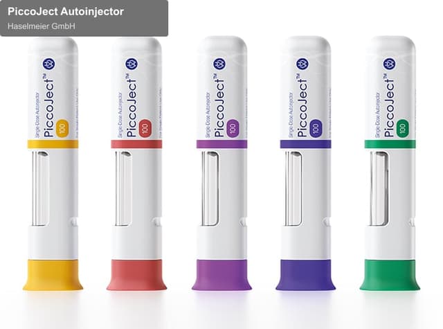 Haselmeier GmbH sell "PiccoJect Autoinjector"