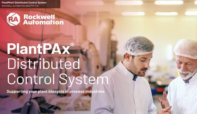 ROCKWELL AUTOMATION INDIA PVT. LTD. sell "PlantPAx® Distributed Control System"