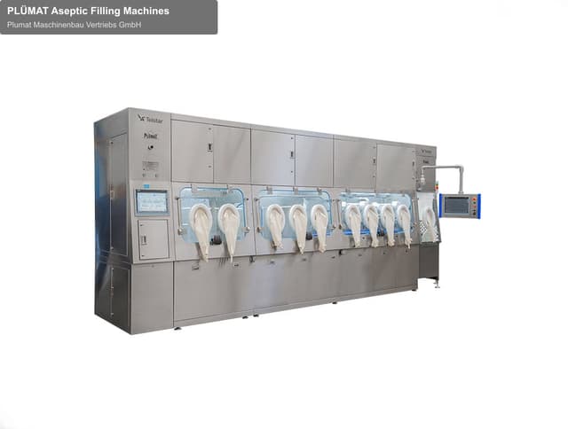 Plumat Maschinenbau Vertriebs GmbH sell "PLÜMAT Aseptic Filling Machines"