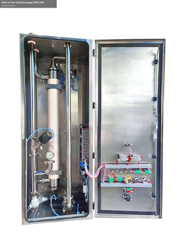 Sterinox Systems sell "Point of Use Heat Exchanger (POU HE)"