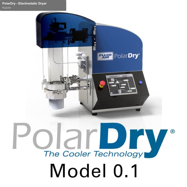 Fluid Air sell "PolarDry - Electrostatic Dryer"