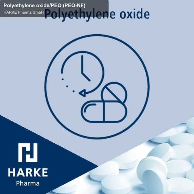 HARKE Pharma GmbH sell "Polyethylene oxide/PEO (PEO-NF)"